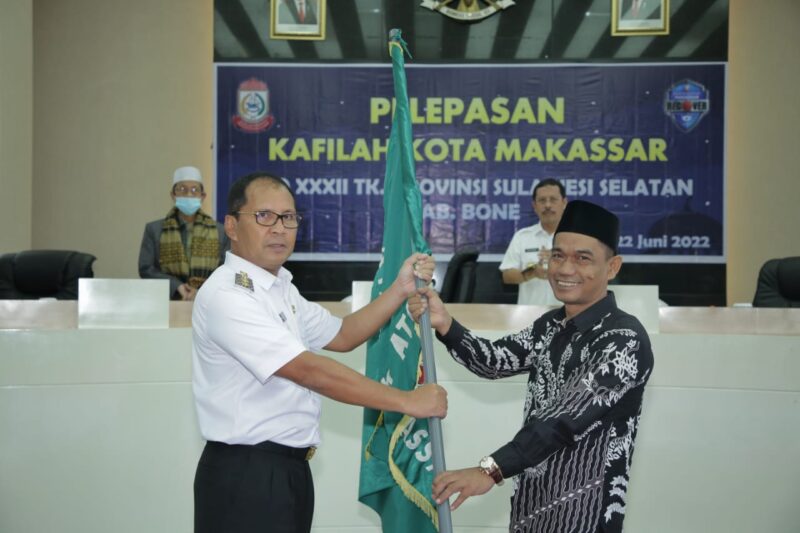 Lepas 54 Kafilah Makassar Ikuti MTQ Provinsi di Bone, Danny Berharap Tetap Pertahankan Juara Umum